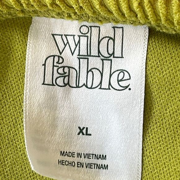 Wild Fable 70s groovy look👀 Lime 🍋‍🟩 Green Bikini👙Beach🏖️Time! Lined. Comfy! - Picture 4 of 17